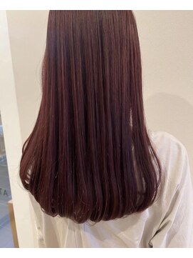 トリコ ショップアンドヘアサロン(tricot shop hair salon) 人気のピンクカラー！