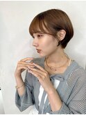 小顔ナチュラルショート/10代/20代/30代★似合わせカット