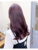 ピンクブラウンカラー
