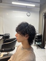 アイズ 海老名(AIZU)&nbsp;波巻きスパイラルパーマ　波巻きパーマ　メンズパーマ