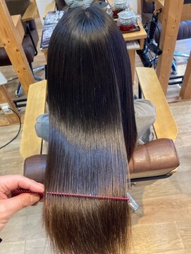 グランバイ アトリエドングリ(Grand × AtlierDonguri) お客様髪質改善データ994（酸性縮毛矯正）