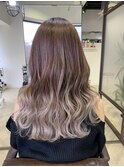 【BOTANIUM by Rr SALON 山田】グラデーション×グレージュ