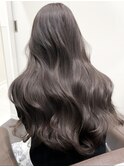 レイヤーカット ハイライトデザインカラー ウェットヘア