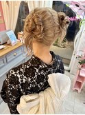 ヘアセット＊浴衣着付＊ゆかた＊小顔ヘアアレンジ