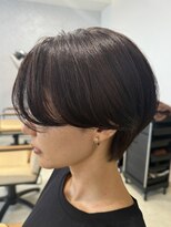 ヤサシイサロン(YASASHII SALON)&nbsp;クールブラウン×ショートボブ