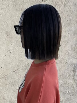 ヘアーデザイン グランツ 平成店(hair design Granz) 切りっぱなしボブ