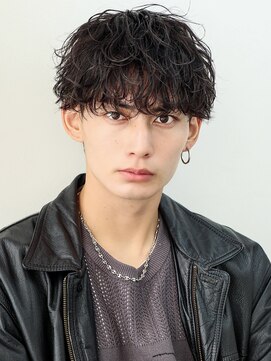 オーシャントーキョー 原宿(OCEAN TOKYO) 波巻きパーマメンズツイストスパイラルパーマツーブロック