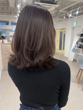 ノウハウ タニマチ(KNOWHOW tanimachi) ふわっとレイヤー/ワンカールレイヤー/艶髪ベージュ