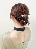 結婚式ヘアセット