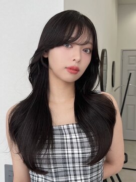 ソヨン 栄2号店(SOYON) 韓国ロングヘア/似合わせカット/小顔/2wayバング/レイヤーカット