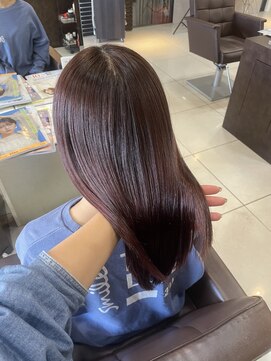 フォルテ 草薙店 ピンクラベンダー　暖色カラー　西村ひより