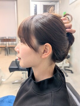 カラフェ(carafe) 前髪カット/サイドバング