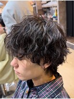 メンズ波パーマ