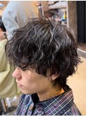 メンズ波パーマ
