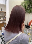 血色感アップうる艶カシスピンクヘア♪