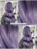 13527ブリーチ＆ダブルカラー韓国レイヤーラベンダーパープル
