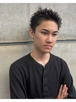 オーシャントーキョー ホワイト 原宿(OCEAN TOKYO WHITE)&nbsp;ベリーショートスパイキーショート短髪ボックスショート