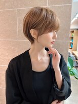 エニ 自由が丘(ENi)&nbsp;黒髪/グレーベージュ/レイヤーロング/前髪パーマ[自由が丘駅]