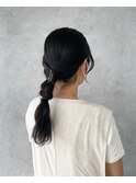 簡単まとめ髪