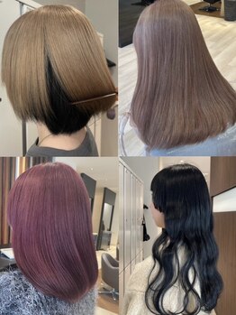 ケイハン(KEIHAN)の写真/【カット+カラー¥9900~】色持ち透明感◎ナチュラル~トレンドまで幅広くご対応。ブリーチ/ダブルカラー