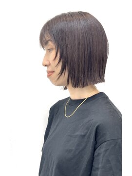 テルミークリニカルデザイン 北千里 ぱつっとボブショートボブ