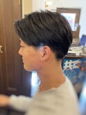 ツーブロックショート