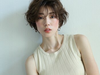 アイメゾン バイノノ(I MAISON by nono)の写真/骨格に合わせた小顔魅せカットで、360度どこから見てもキレイ＆可愛いをお約束★毎日のセットも簡単に♪