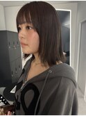 20代30代40代艶感顔まわりレイヤーアッシュグレージュ