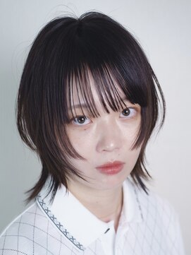 ヘアーサロンテン モトアザブ(hair salon Ten motoazabu) くびれヘア/アプリコットオレンジ/ハイライトカラー/麻布