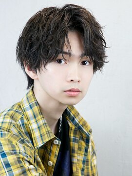 ザサードヘアー 千葉(THE 3rd HAIR) センターパート シャドウパーマ