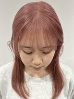 ラミエバイメルト 下北沢(lamie by melt)&nbsp;ケアブリーチペールピンクベージュミルクティー透明感顔周り小顔