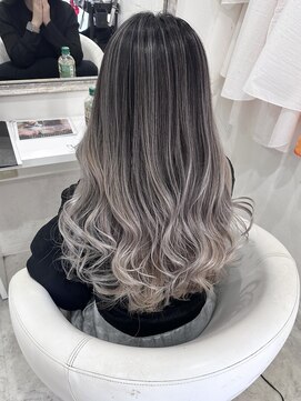ヘアーバイフォーク 琴似店(Hair by VORK) バレイヤージュカラー