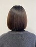 (クセが気になる方 女性に人気☆)カット+前髪縮毛矯正 谷津/津田沼
