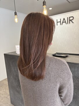 アールヘアー(ar hair) 【三浦直美】ダメージが気になる方のラベンダーベージュ
