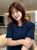 ジーナ 川崎(Zina)&nbsp;髪質改善＊似あわせカットココアベージュ＊美髪【Zina川崎】