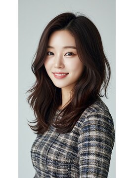 コトナ 越谷店 セミロング30代40代ストレートレイヤー前髪なし前髪あり越谷