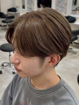 ドクターズサロン レラパール&nbsp;メンズセンターパート/ベージュ/スモーキーカラー/モテ髪/流行