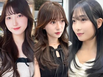 Wiz 吉川店【ウィズ】の写真/魅力を引き出す顔周りの似合わせに定評あり♪小顔×抜け感レイヤーで旬の韓国風スタイルも◎[吉川]