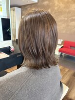 スタイル 皆実店(STYLE)&nbsp;イヤリングカラー×クビレボブ