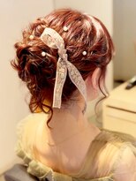 フォーエス(4S)&nbsp;ふわふわのシニヨン～結婚式お呼ばれヘアアレンジ～