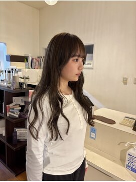 マリブ ヘアリゾート 伊勢崎本店(malibu hair resort) rina 人気の8トーンアッシュブラウン