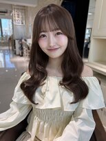 フォルテ 表参道店(FORTE) ミルクティーベージュ/レイヤーボブ/韓国巻き/顔周りカット