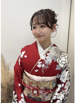 カノンヘアー(Kanon hair) 成人式/お団子ヘア