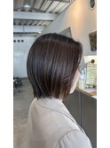 切りっぱなしボブ