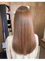 零秒女髪 千里丘店&nbsp;上品で艶やか美髪の髪質改善ロングヘア艶髪髪質改善カラー艶感