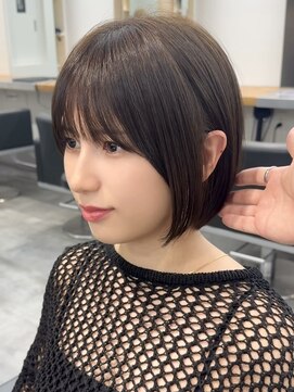 アビー(ABBEY3) 外ハネボブラインボブ切りっぱなしボブヘイリーボブ大人ボブ