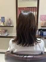 ヘアーメイク ミウ 古屋店(hair make mieux)&nbsp;肩下切りっぱなし