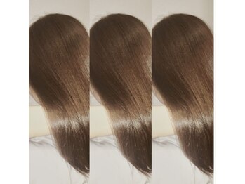 バンズヘア 名古屋金山(ban's hair)の写真/【厳選トリートメント】芯から潤いを与える本格ケアで、思わず触れたくなるような極上の艶髪へ導く☆