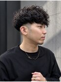 メンズカット＋スペインカール