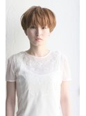 春服にもピッタリ、ノンパーマの美形フォルムショート